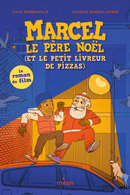 Couverture du roman Marcel le père Noël (et le petit livreur de pizzas)